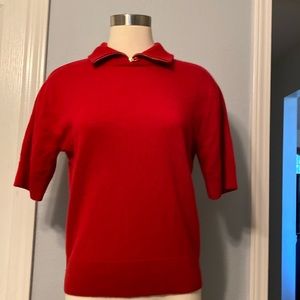 Gobi Mongolian Cashmere Zip Up Sweater Small